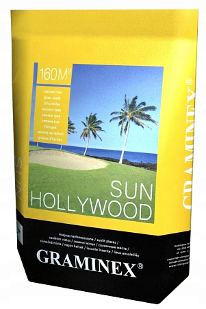 Газонная трава Graminex Hollywood Sun, 4 кг Газонная трава Graminex Hollywood Sun, 4 кг